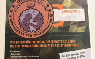 Kronkorken für Aktion Pfötchen